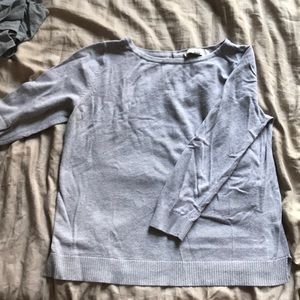 Gray sweater from Loft